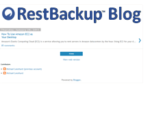 Tablet Screenshot of blog.restbackup.com